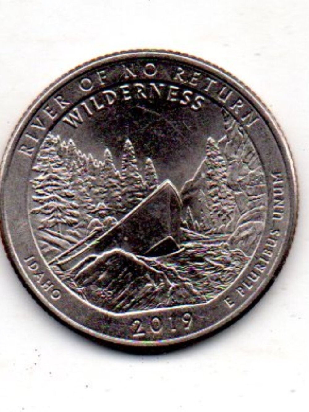 2019 P America The Beautiful Quarter - Idaho River Of No Return